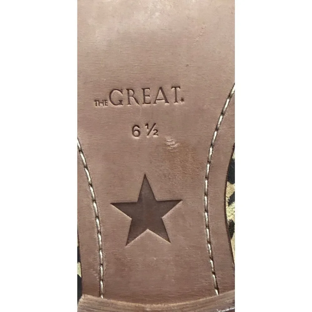 THE GREAT Distressed Boxcar Boot in Cream NWB Size 6 1/2